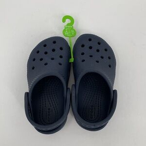 CROCs Classic clog shoe navy marine blue child boys infant baby new 7